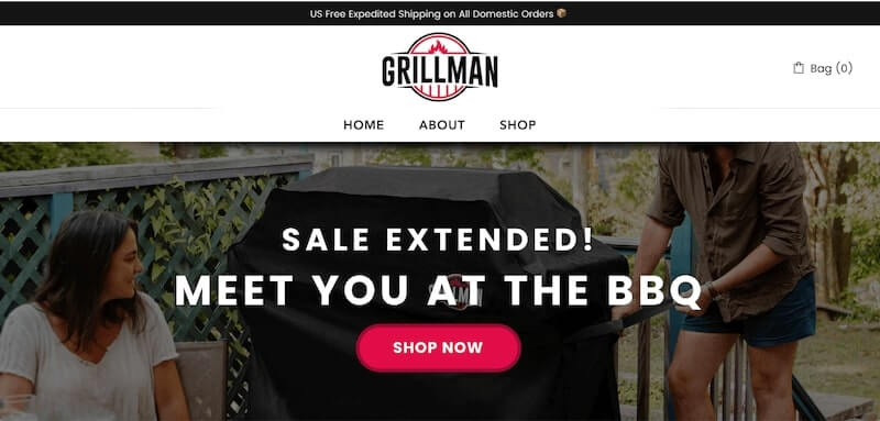 Build your one-product store on Shopify - Grillman
