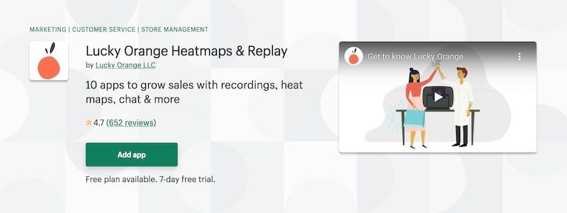 LuckyOrange Heatmap