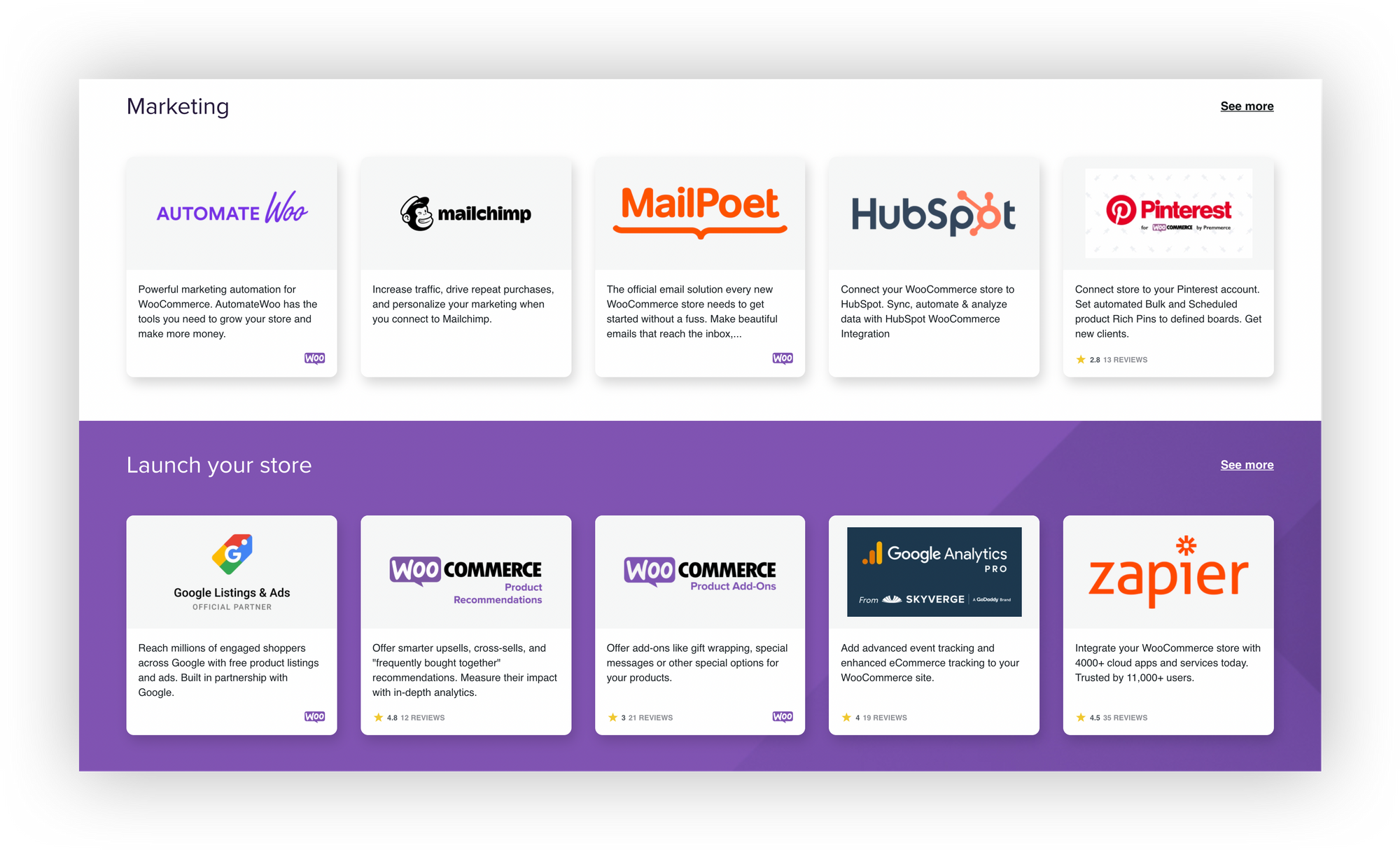 WooCommerce Extensions Store