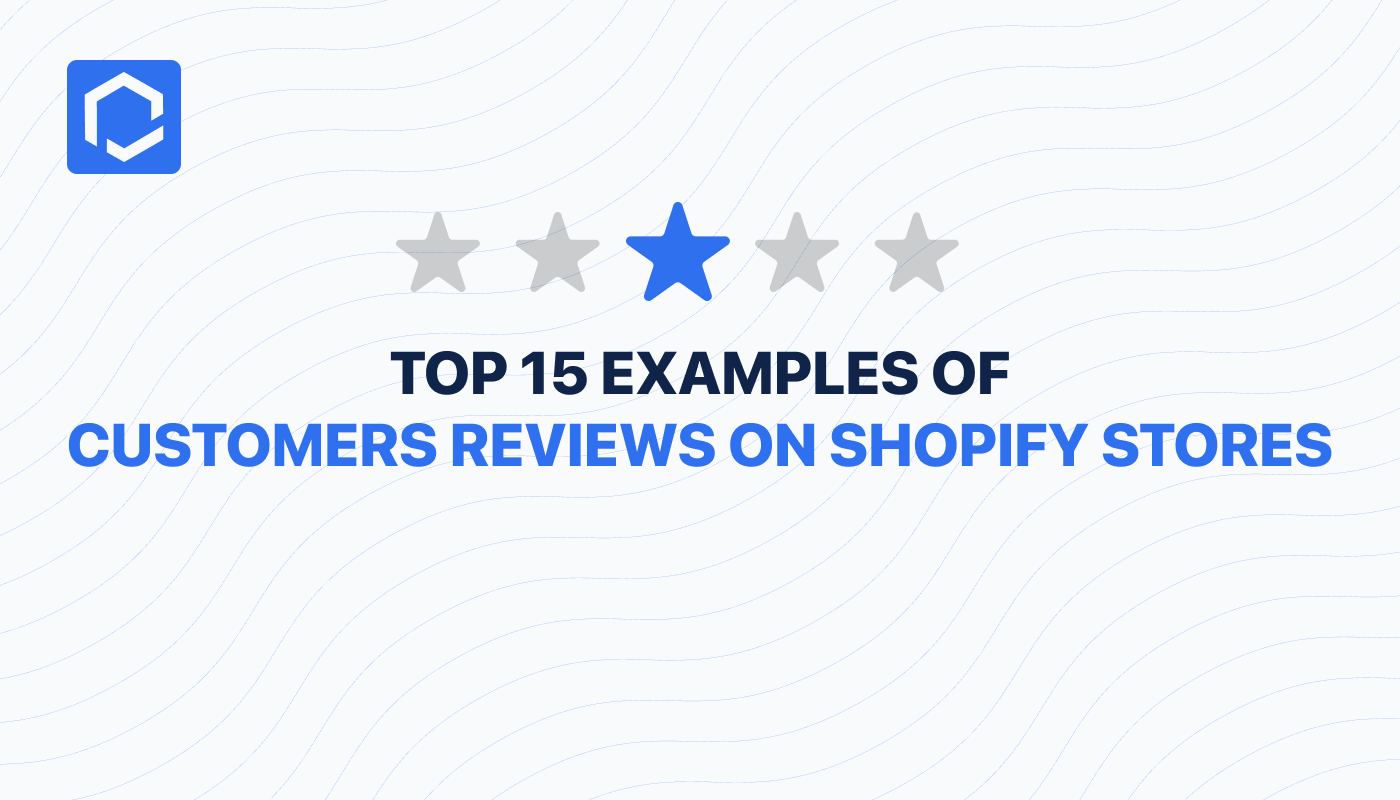 15 Examples Of Shopify Stores Review Sections
