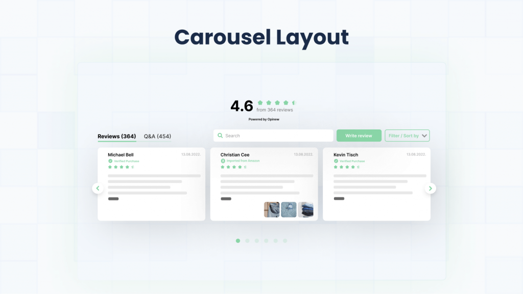 Carousel Layout